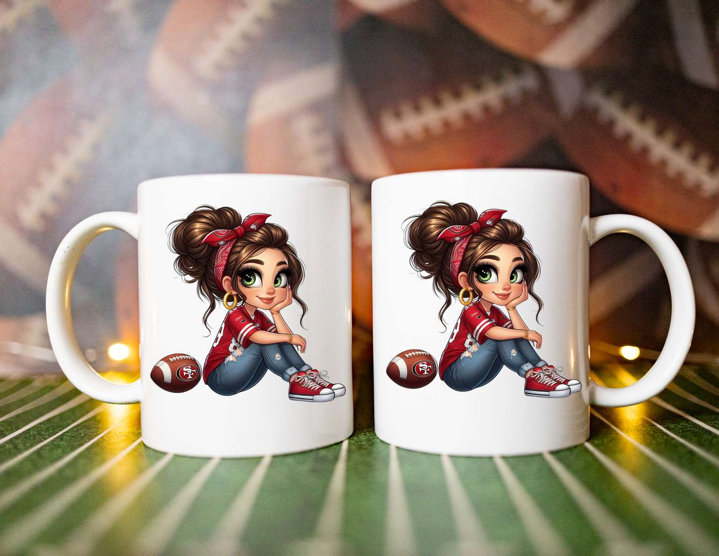 SAN FRANCISCO GIRL49ERS MUGS