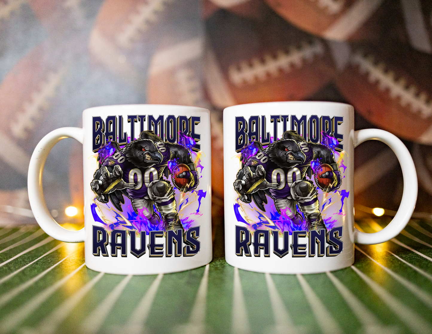 BALITIMORE RAVENS MUGS