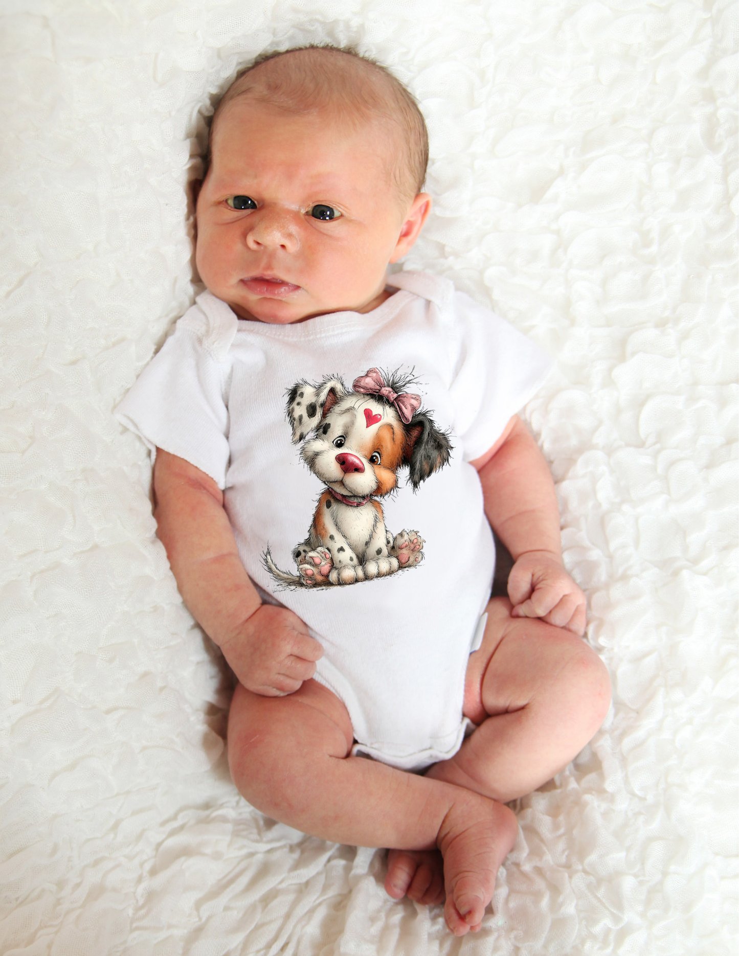 Short Sleeve Toddler Whimsical Valentine Onesie / T Shirt