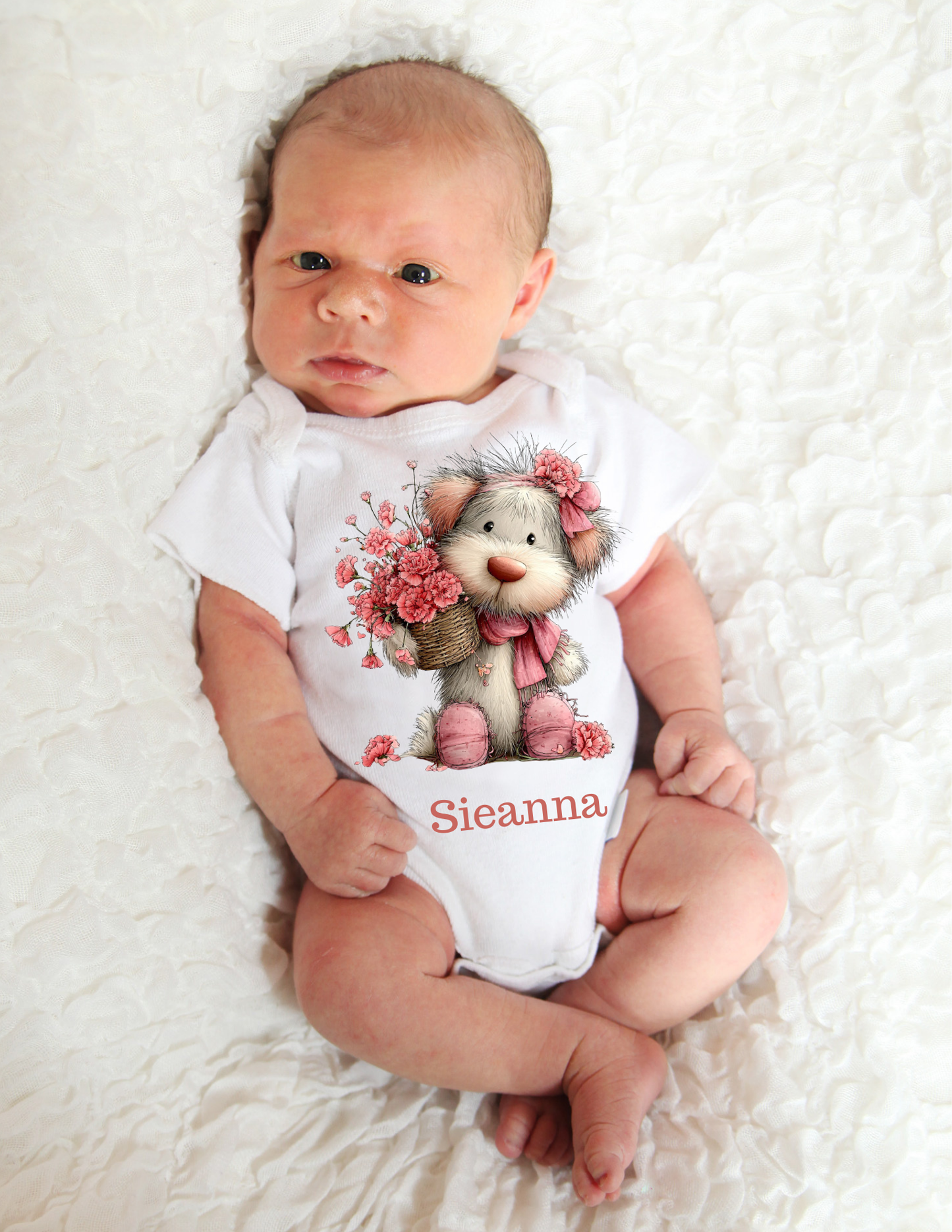 Short Sleeve Toddler Whimsical Valentine Onesie / T Shirt