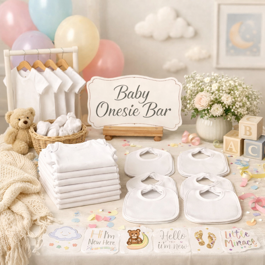 Onesie bar Packages (Package # 3 )