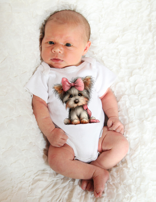 Short Sleeve Toddler Whimsical Valentine Onesie / T Shirt