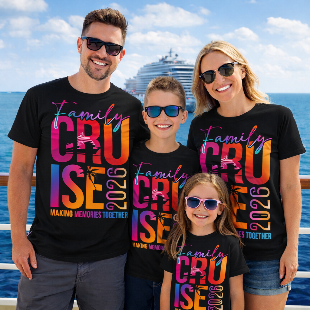Cruise Family Fun T Shirts