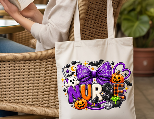 Nurse Purple Halloween Bag