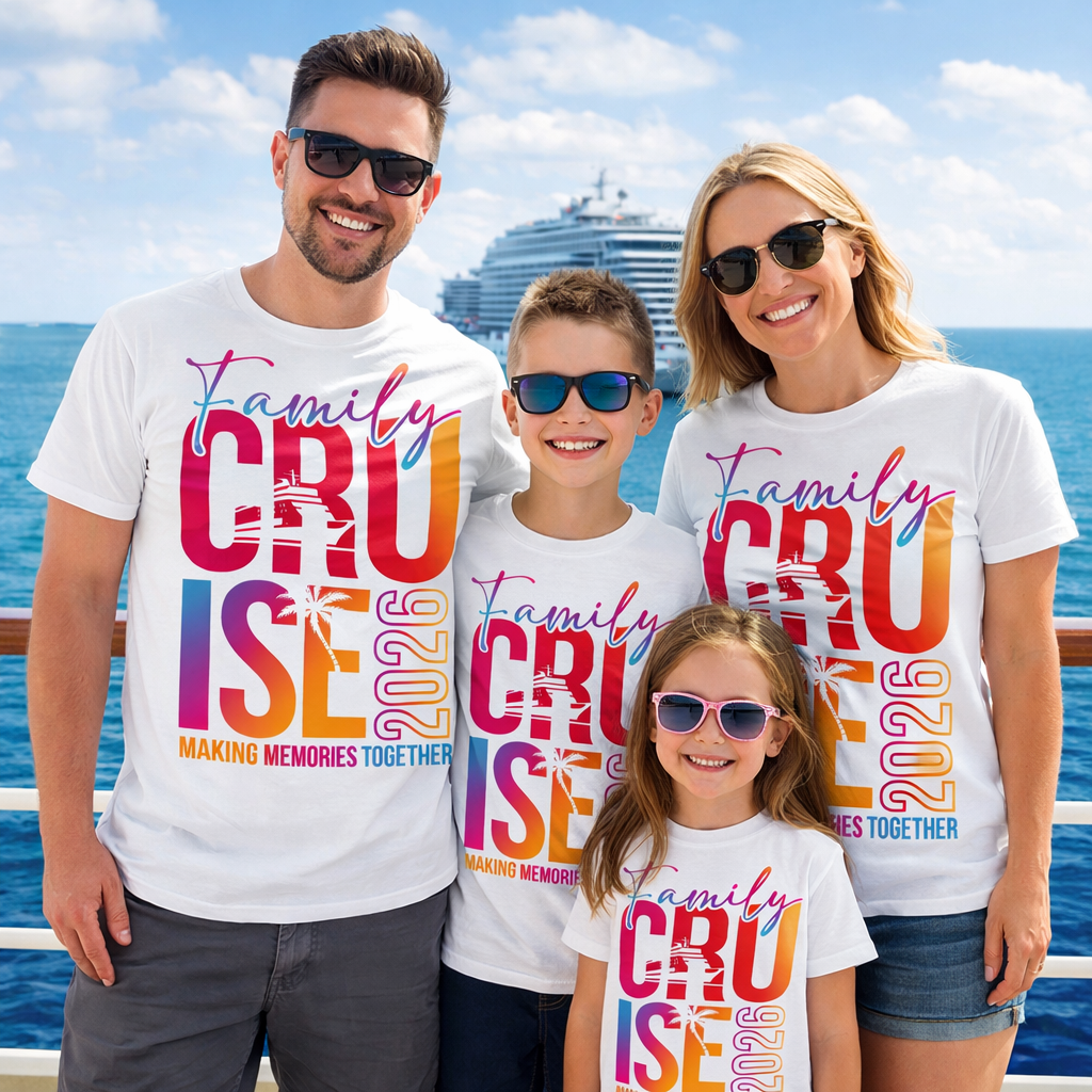 Cruise Family Fun T Shirts